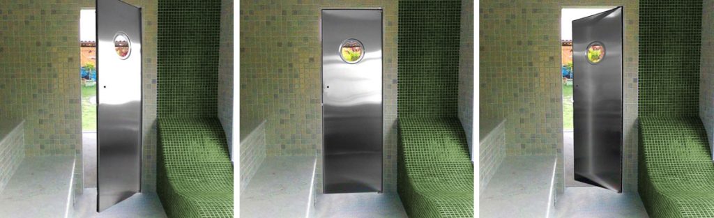 Porta para Sauna